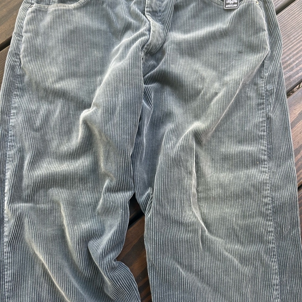 Men's LEVI Corduroy Pants in Olive Green